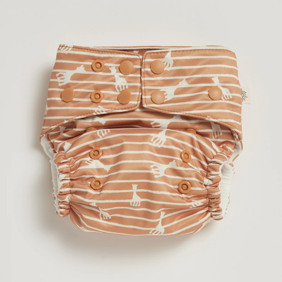 Sophie La Girafe Stripe 2.0 Modern Cloth Diaper